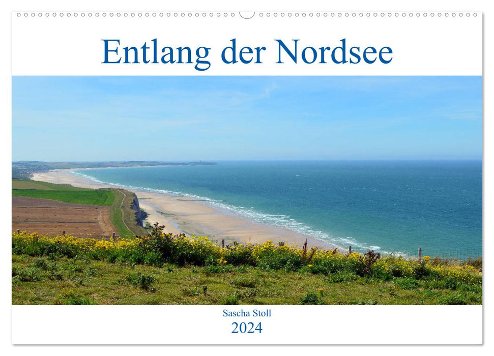 Along the North Sea coast (CALVENDO wall calendar 2024) 