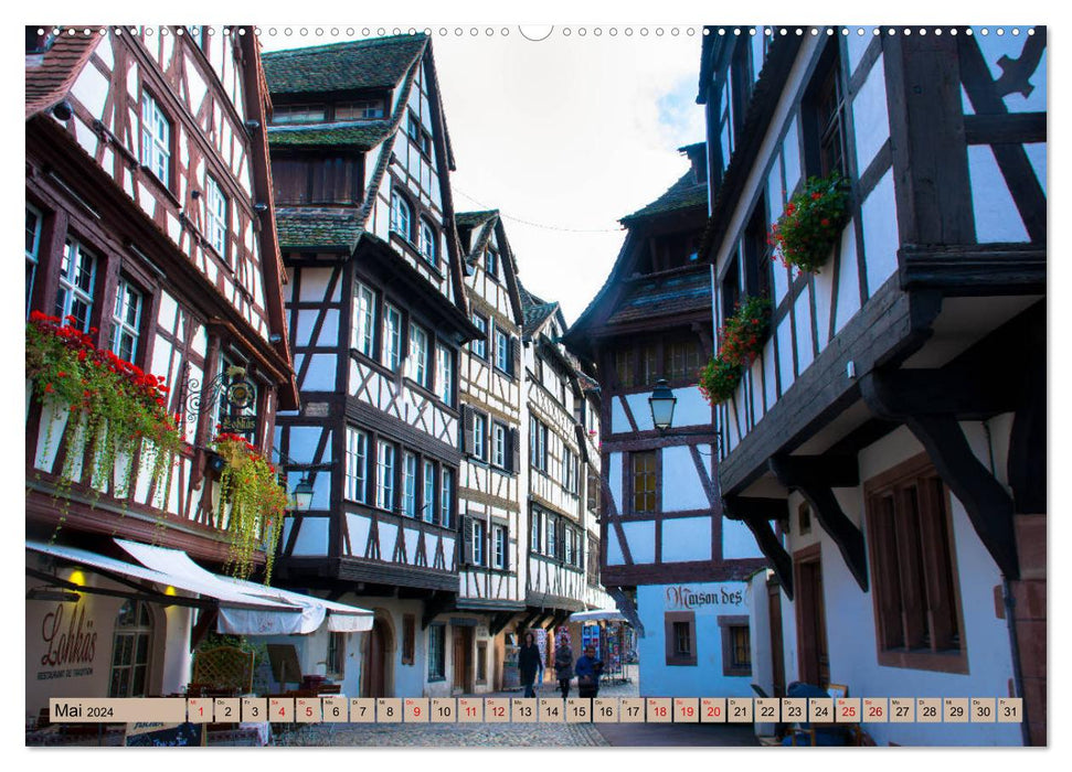 Magical Strasbourg (CALVENDO Premium Wall Calendar 2024) 