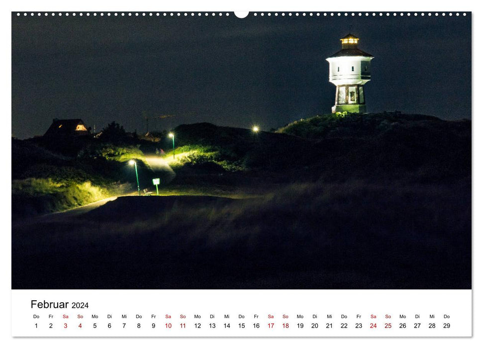 Langeoog – An Autumn on the Island of Life (CALVENDO Premium Wall Calendar 2024) 