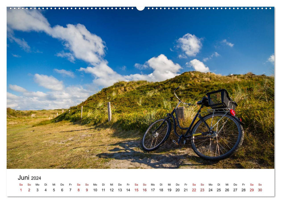 Langeoog – An Autumn on the Island of Life (CALVENDO Premium Wall Calendar 2024) 