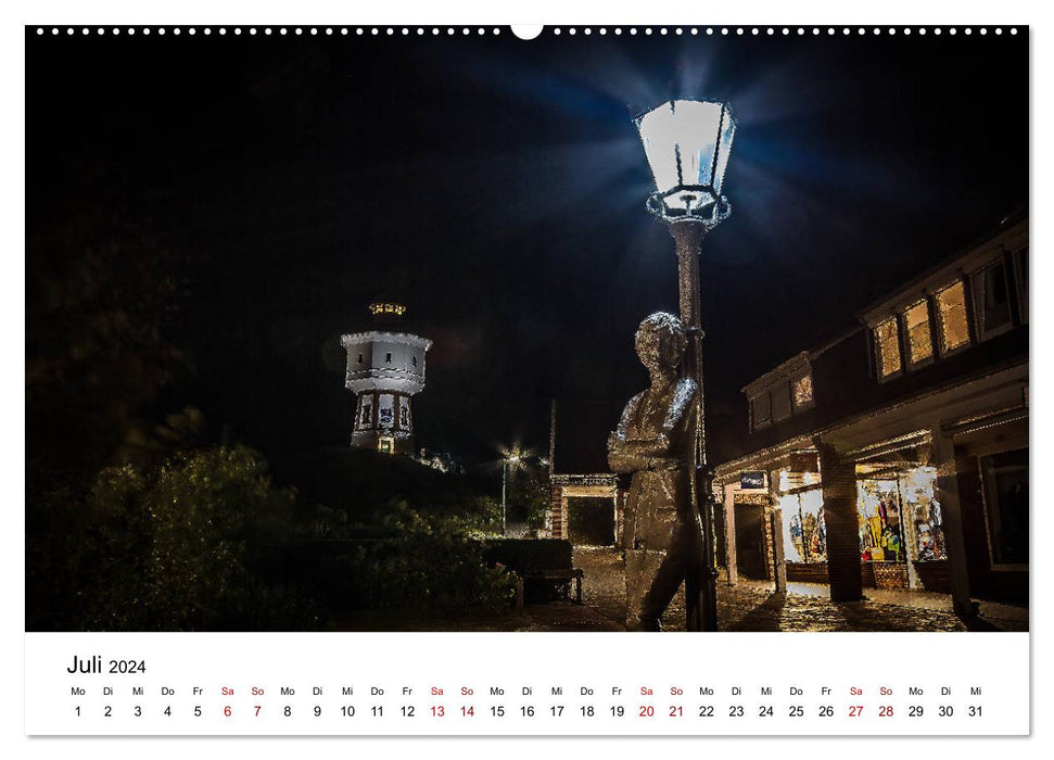 Langeoog – An Autumn on the Island of Life (CALVENDO Premium Wall Calendar 2024) 