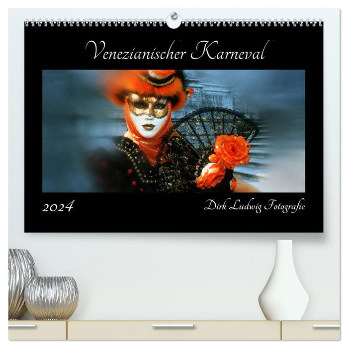 Venezianischer Karneval (CALVENDO Premium Wandkalender 2024)