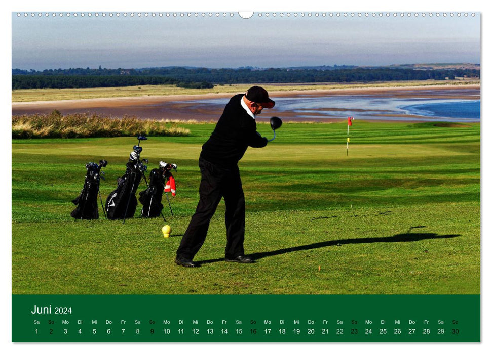 Golf Sport (CALVENDO Wall Calendar 2024) 