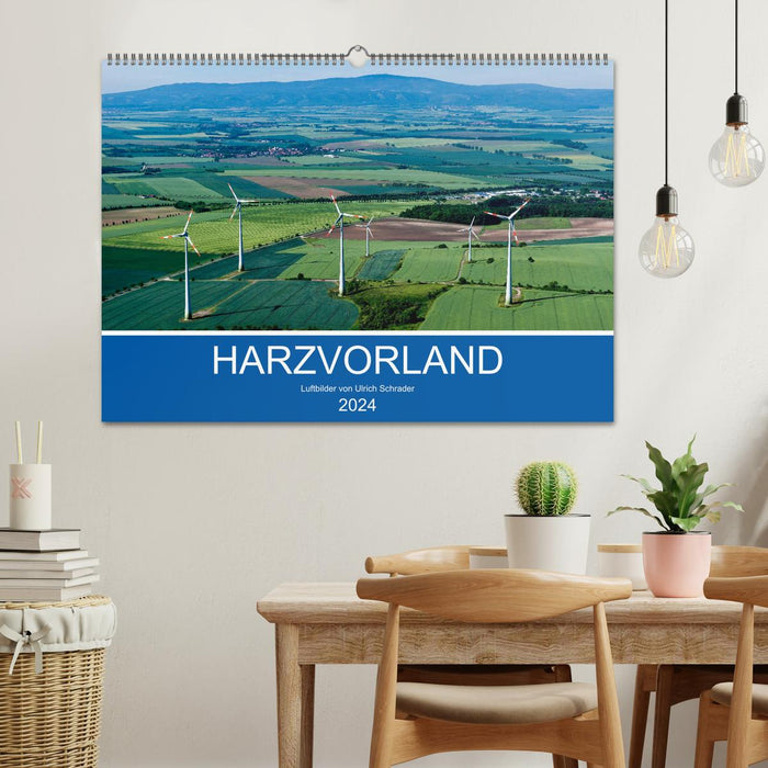 Harzvorland Luftbilder 2024 (CALVENDO Wandkalender 2024)
