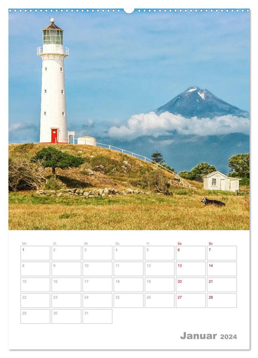 Kalenderplaner g'day Neuseeland 2024 (CALVENDO Premium Wandkalender 2024)