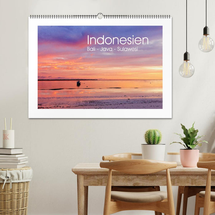 Indonesien. Bali - Java - Sulawesi (CALVENDO Wandkalender 2024)