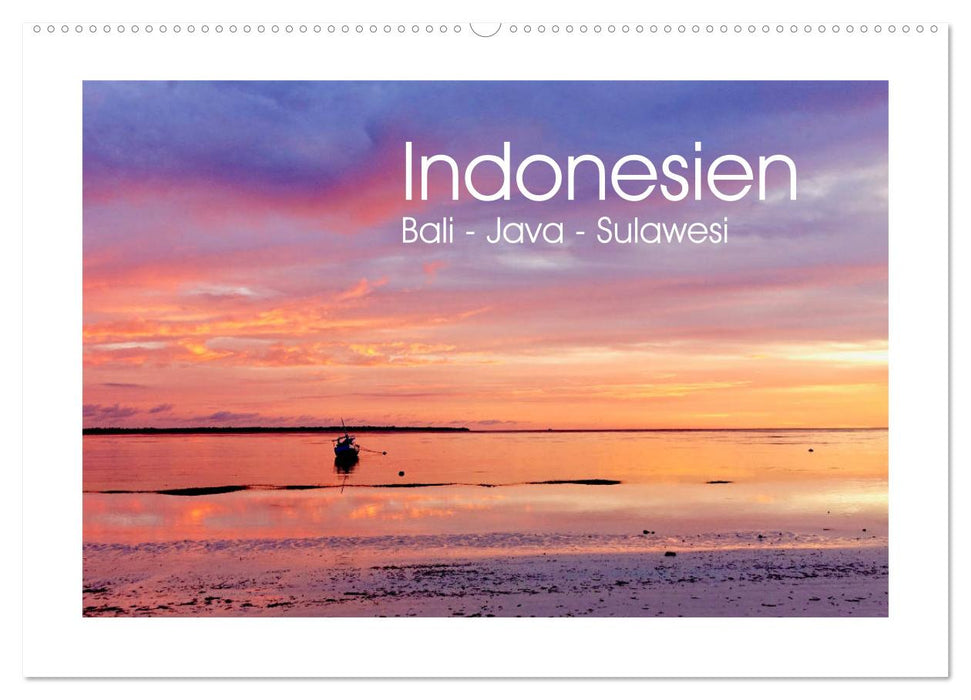 Indonesien. Bali - Java - Sulawesi (CALVENDO Wandkalender 2024)
