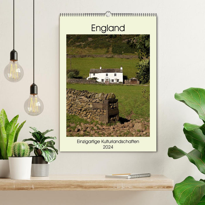 England - Einzigartige Kulturlandschaften (CALVENDO Wandkalender 2024)