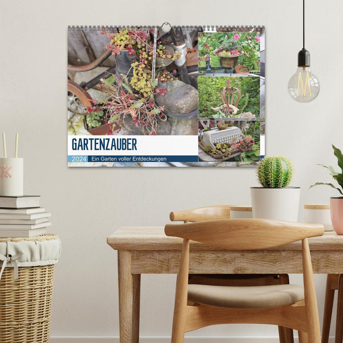 Garden magic (CALVENDO wall calendar 2024) 