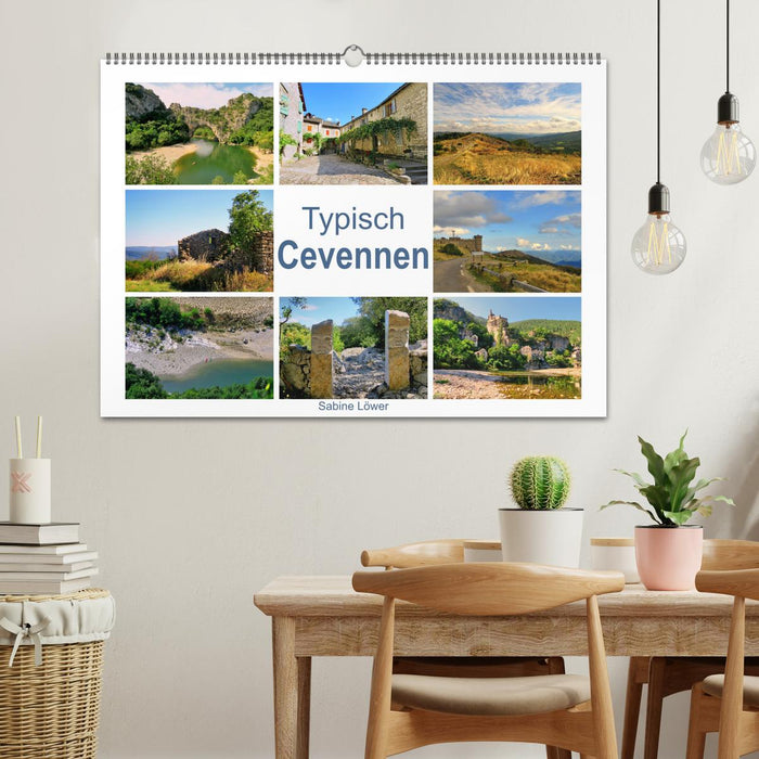 Cévennes typiques (Calendrier mural CALVENDO 2024) 