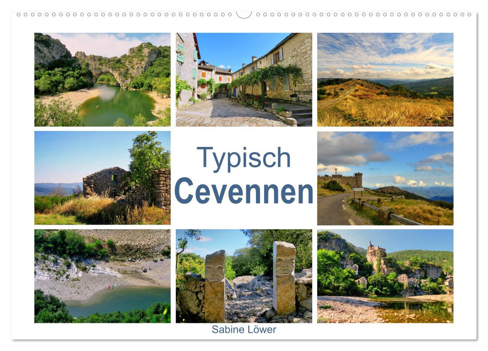 Cévennes typiques (Calendrier mural CALVENDO 2024) 