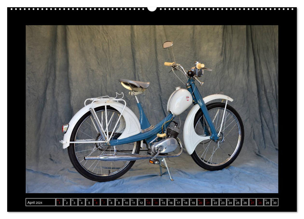 NSU Quickly - My Moped (CALVENDO Premium Wall Calendar 2024) 