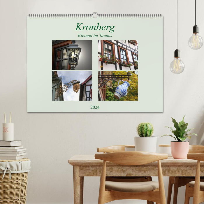 Kronberg - Kleinod im Taunus (CALVENDO Wandkalender 2024)