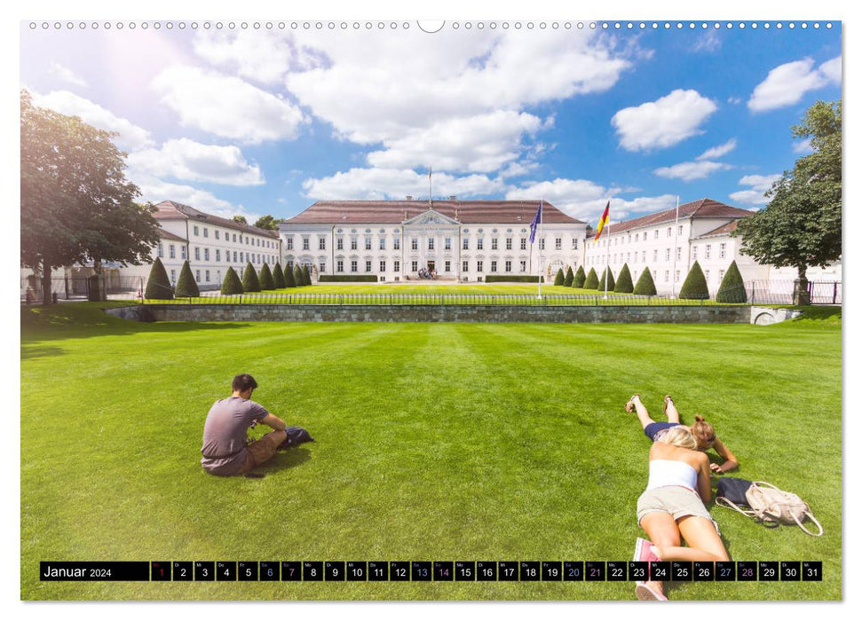 SUMMER IN BERLIN (CALVENDO Premium Wall Calendar 2024) 