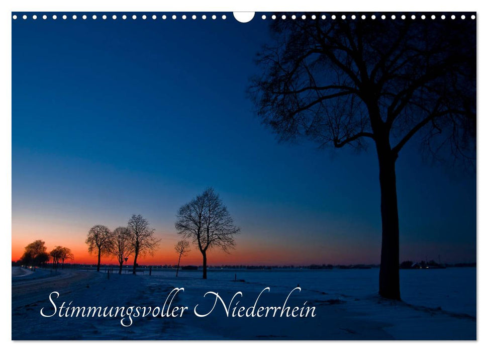 Atmospheric Lower Rhine (CALVENDO wall calendar 2024) 