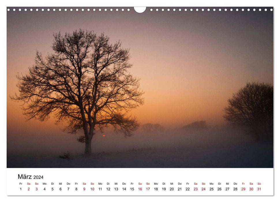 Atmospheric Lower Rhine (CALVENDO wall calendar 2024) 