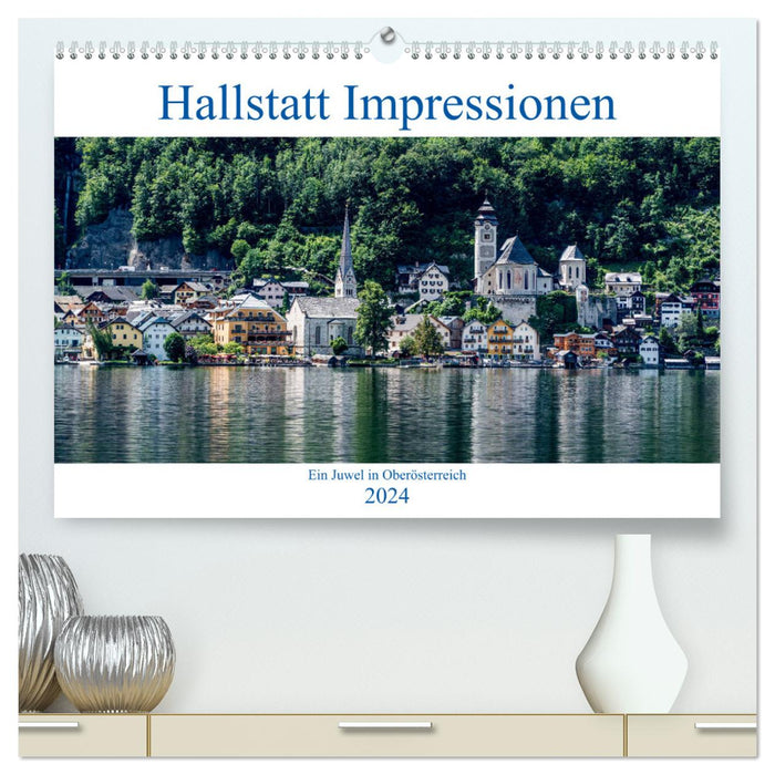 Hallstatt Impressionen (CALVENDO Premium Wandkalender 2024)