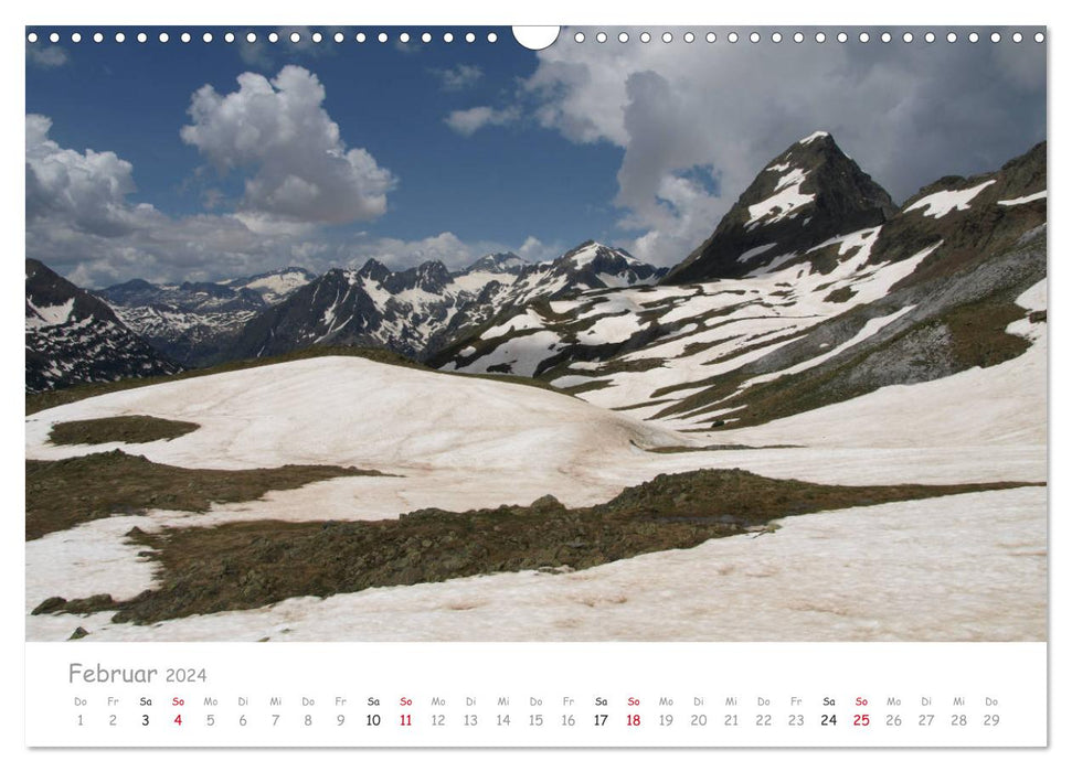 Dream landscapes of Spain - Pyrenees 2024 (CALVENDO wall calendar 2024) 