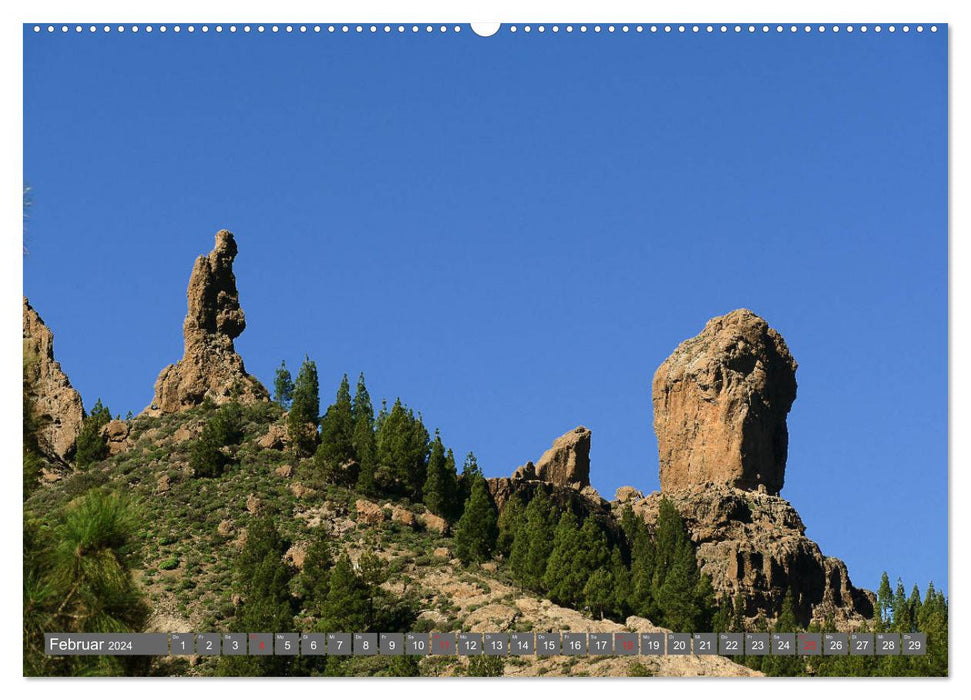 Gran Canaria - Ein Kontinent in Miniatur (CALVENDO Premium Wandkalender 2024)