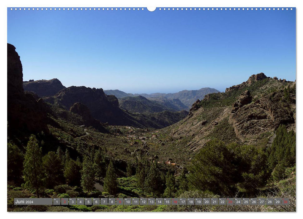 Gran Canaria - Ein Kontinent in Miniatur (CALVENDO Premium Wandkalender 2024)