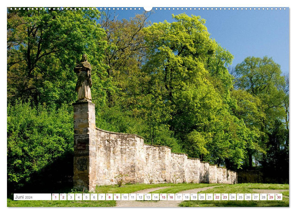 Parks and gardens in Saxony-Anhalt (CALVENDO wall calendar 2024) 