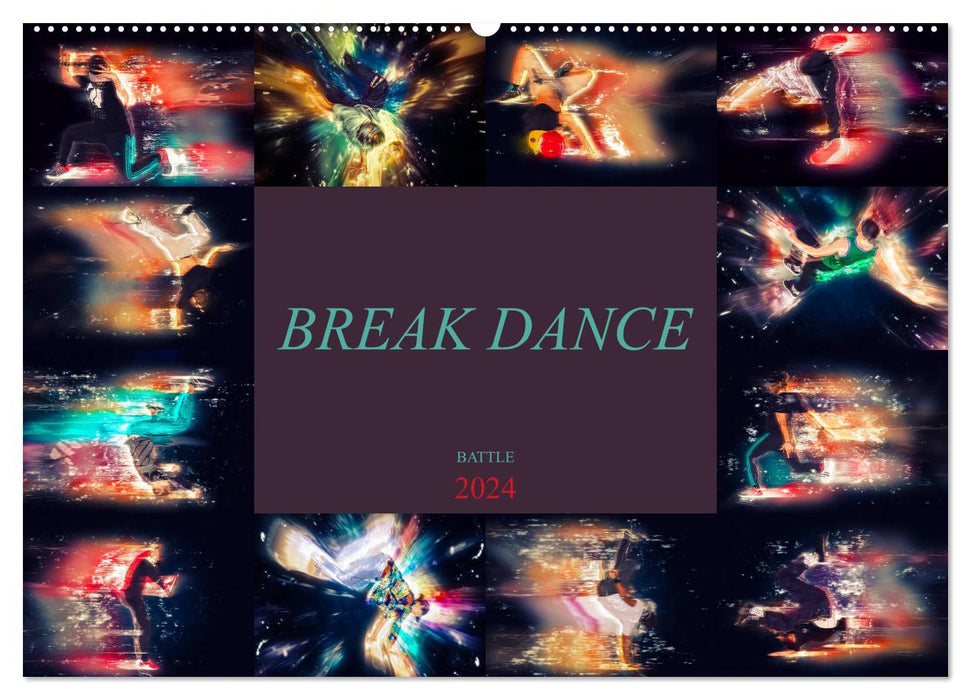 Break Dance Battle (CALVENDO wall calendar 2024) 