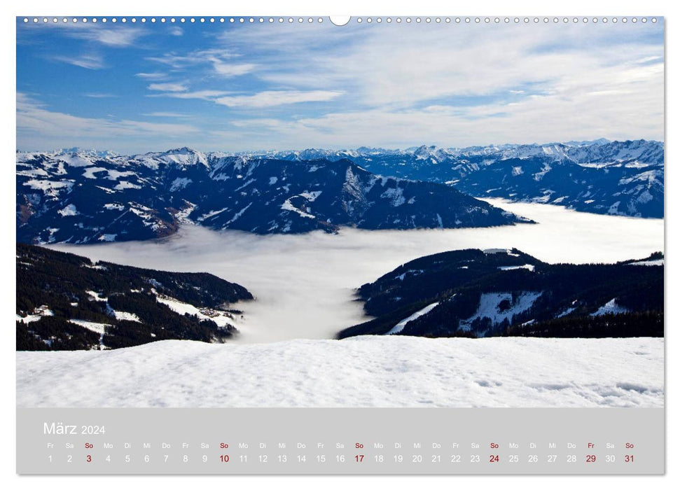 Greetings from Zell am See (CALVENDO wall calendar 2024) 