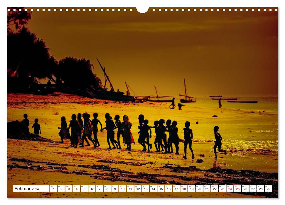 Die Gewürzinsel Sansibar (CALVENDO Wandkalender 2024)
