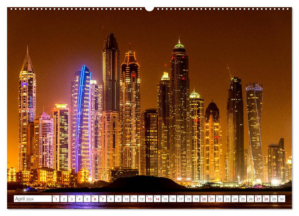 United Arab Emirates 2024 (CALVENDO wall calendar 2024) 