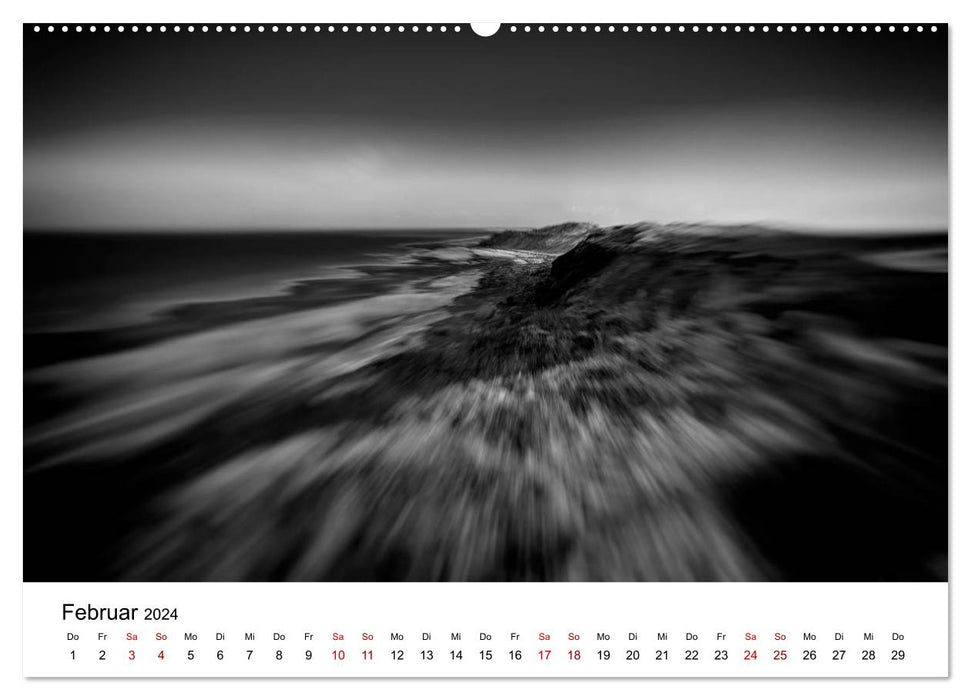 Sylt ... moves (CALVENDO Premium Wall Calendar 2024) 