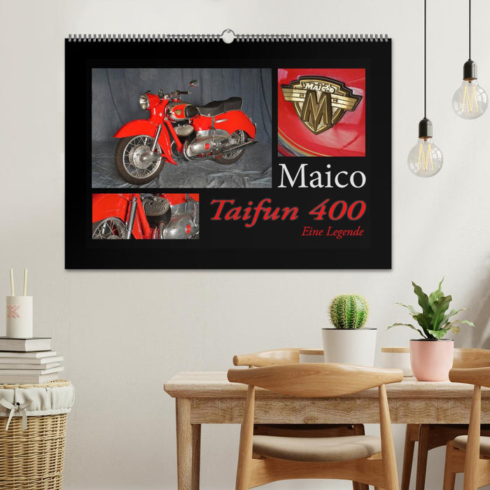 Maico Taifun 400 - A Legend (CALVENDO Wall Calendar 2024) 