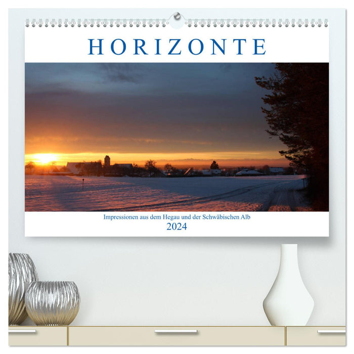 Impressions from Hegau and the Swabian Alb (CALVENDO Premium Wall Calendar 2024) 