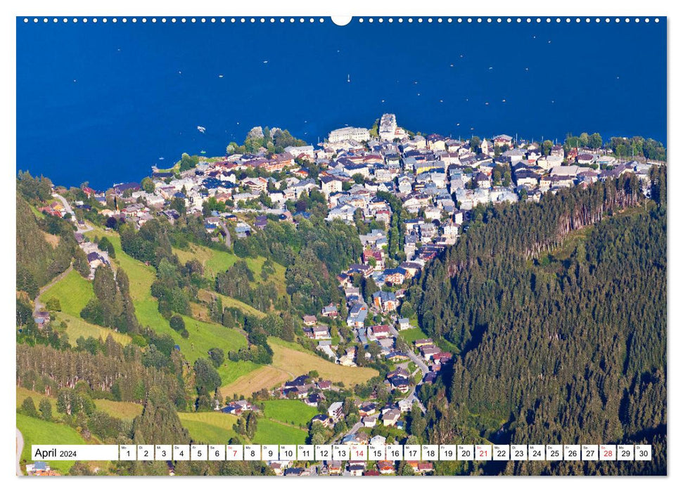 Lake Zell in the beautiful Salzburger Land (CALVENDO Premium Wall Calendar 2024) 