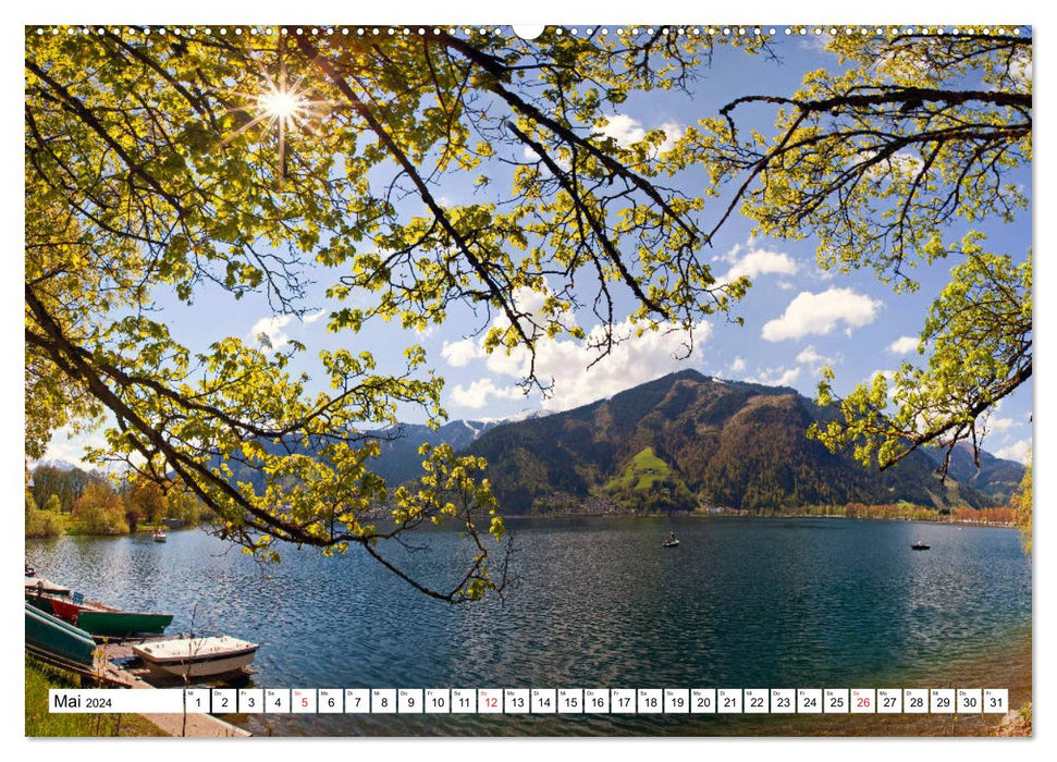 Lake Zell in the beautiful Salzburger Land (CALVENDO Premium Wall Calendar 2024) 