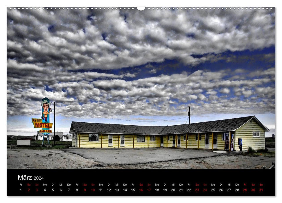 Wonderful USA (Calvendo Premium Calendrier mural 2024) 