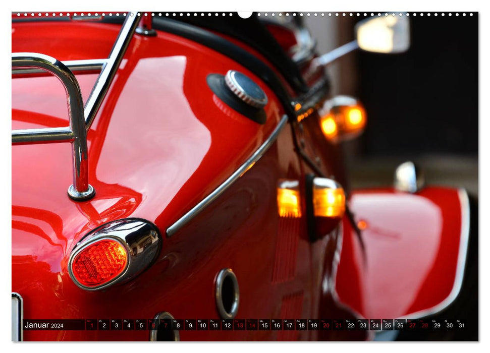 Messerschmitt KR 201 Roadster (CALVENDO Premium Wall Calendar 2024) 