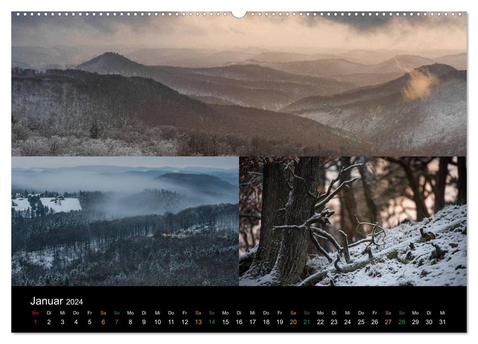 Atemberaubende und Emotionale Landschaften in der Pfalz (CALVENDO Wandkalender 2024)