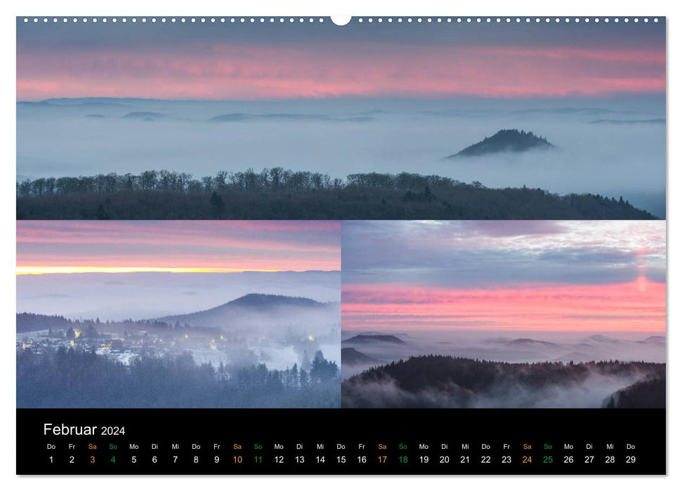 Breathtaking and emotional landscapes in the Palatinate (CALVENDO wall calendar 2024) 