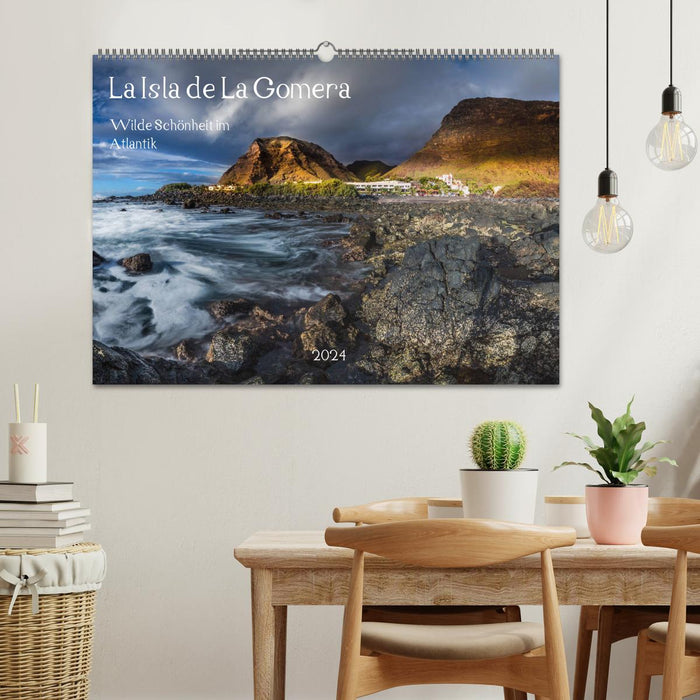 La Isla de La Gomera - Wilde Schönheit im Atlantik (CALVENDO Wandkalender 2024)