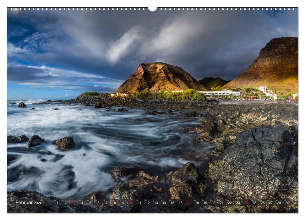 La Isla de La Gomera - Wilde Schönheit im Atlantik (CALVENDO Wandkalender 2024)
