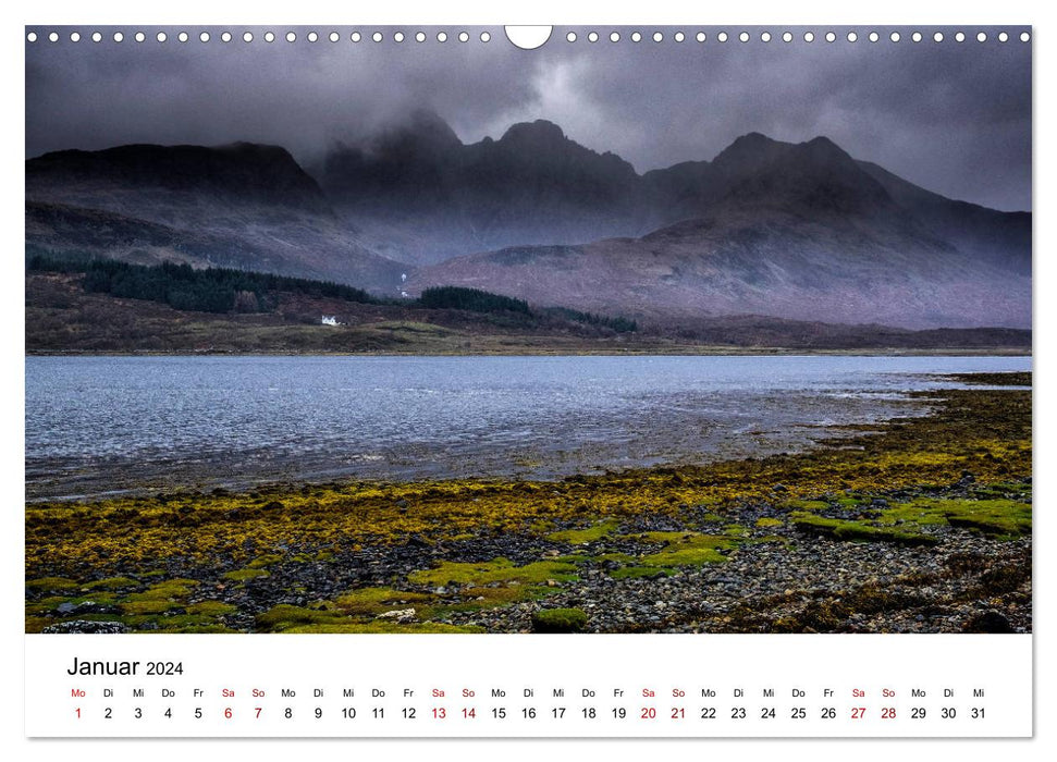 Farbeninsel Skye (CALVENDO Wandkalender 2024)