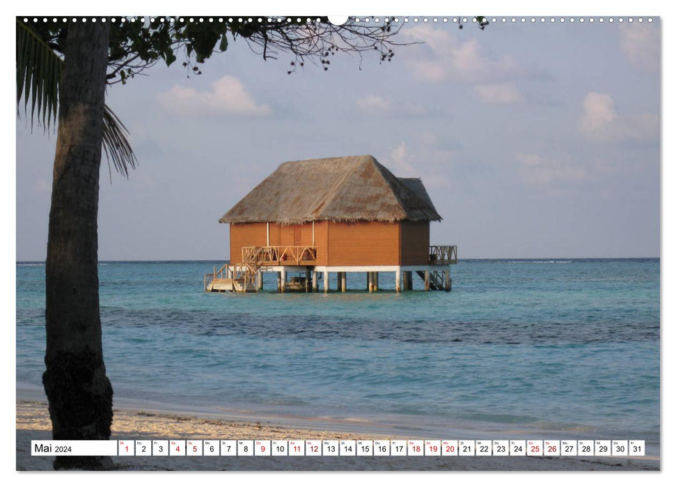 Dream beaches around the Indian Ocean (CALVENDO wall calendar 2024) 