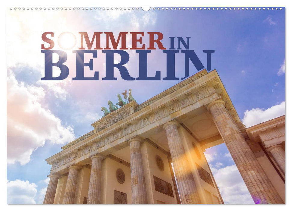 SUMMER IN BERLIN (CALVENDO wall calendar 2024) 