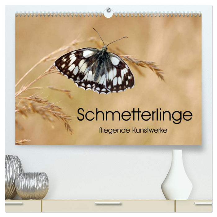 Schmetterlinge - fliegende Kunstwerke (CALVENDO Premium Wandkalender 2024)