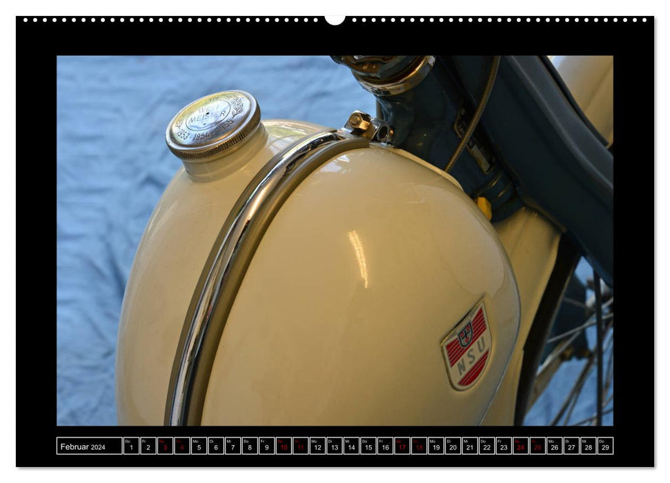NSU Quickly - Mein Moped (CALVENDO Wandkalender 2024)