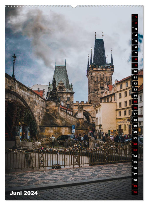 Prag - Die Altstadt (CALVENDO Premium Wandkalender 2024)