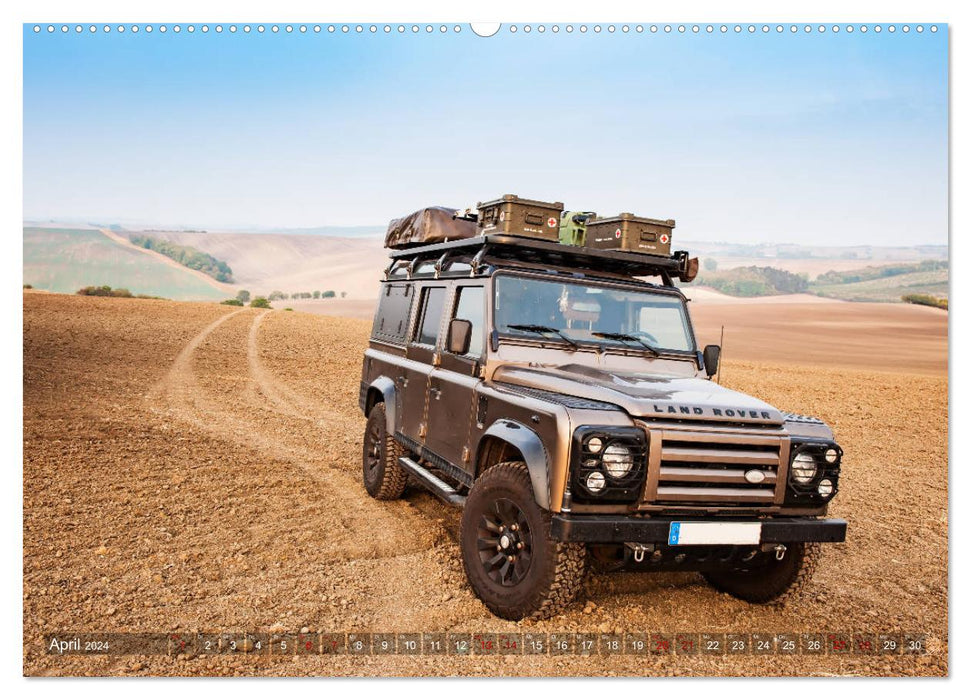 Mit dem 4x4 durch Europa (CALVENDO Premium Wandkalender 2024)