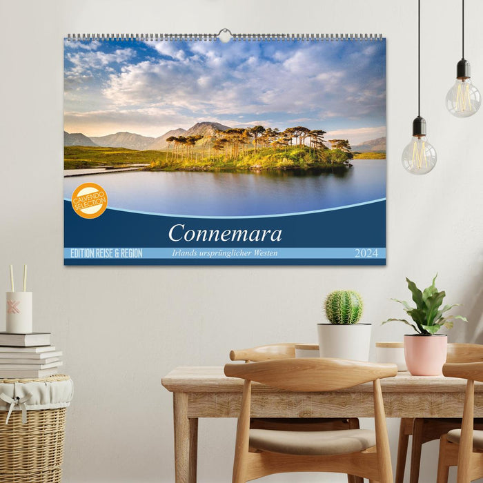 Connemara - Irlands ursprünglicher Westen (CALVENDO Wandkalender 2024)
