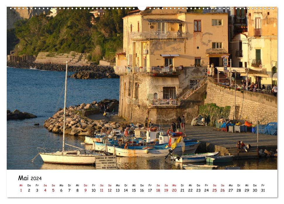 Italie du Sud – De la Campanie aux Pouilles (Calvendo Premium Wall Calendar 2024) 