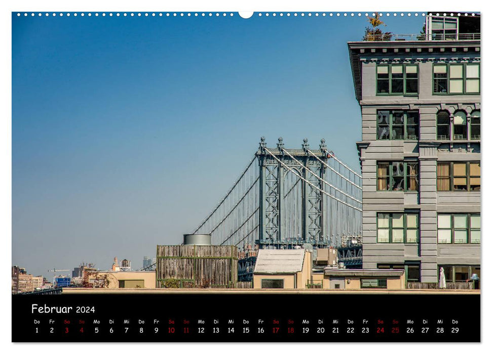 New York City - Impressionen (CALVENDO Premium Wandkalender 2024)